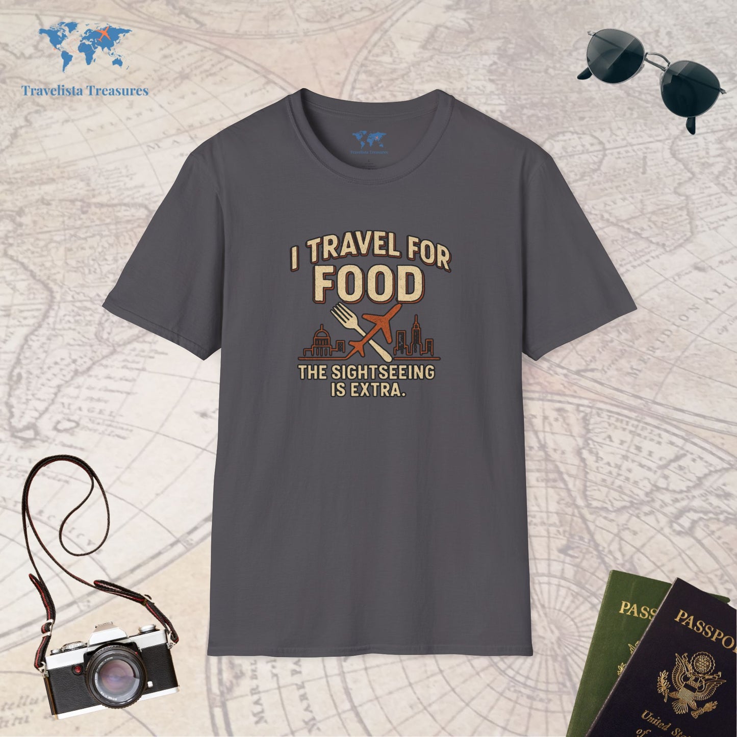 Travel for Food T-Shirt