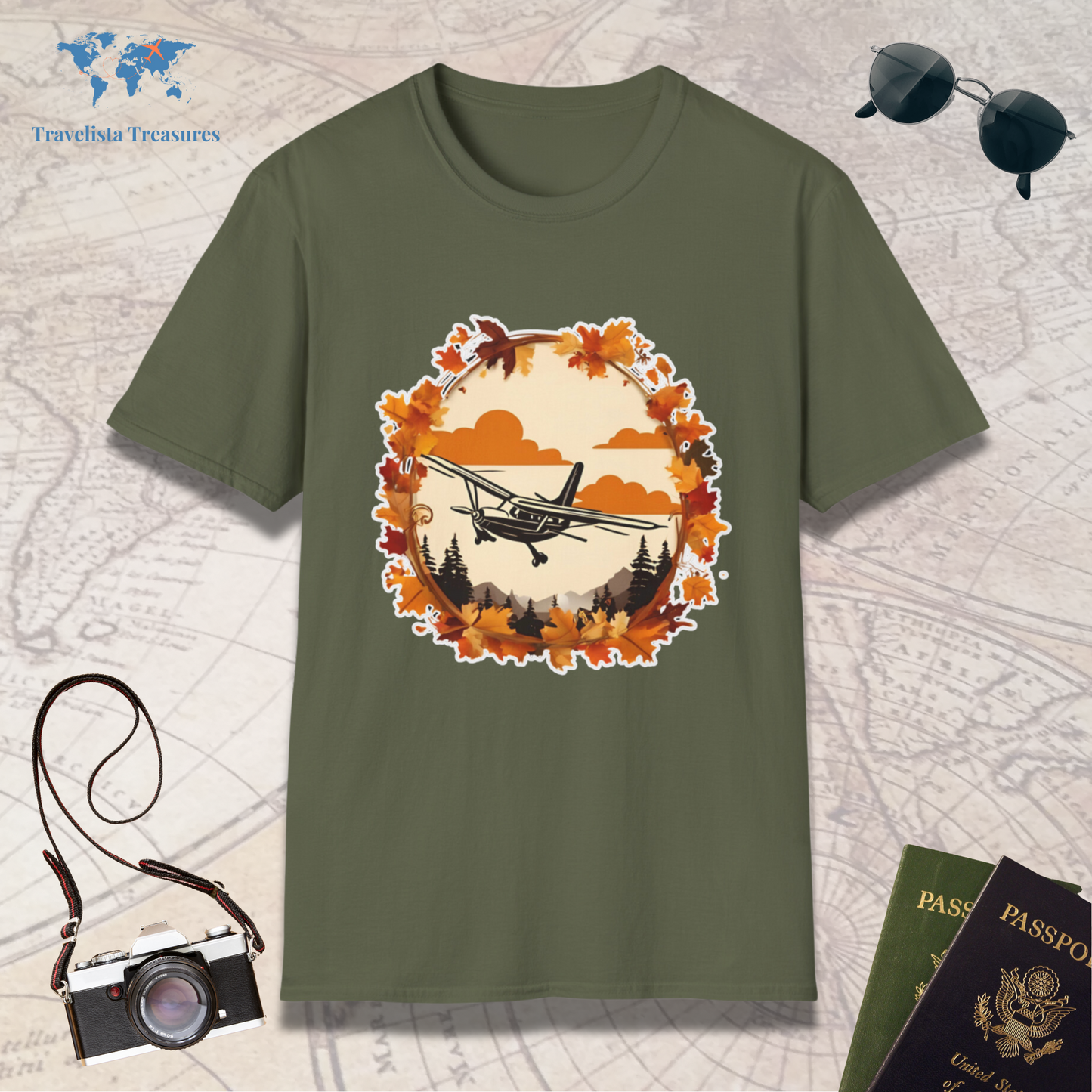 Thanksgiving Plane T-Shirt