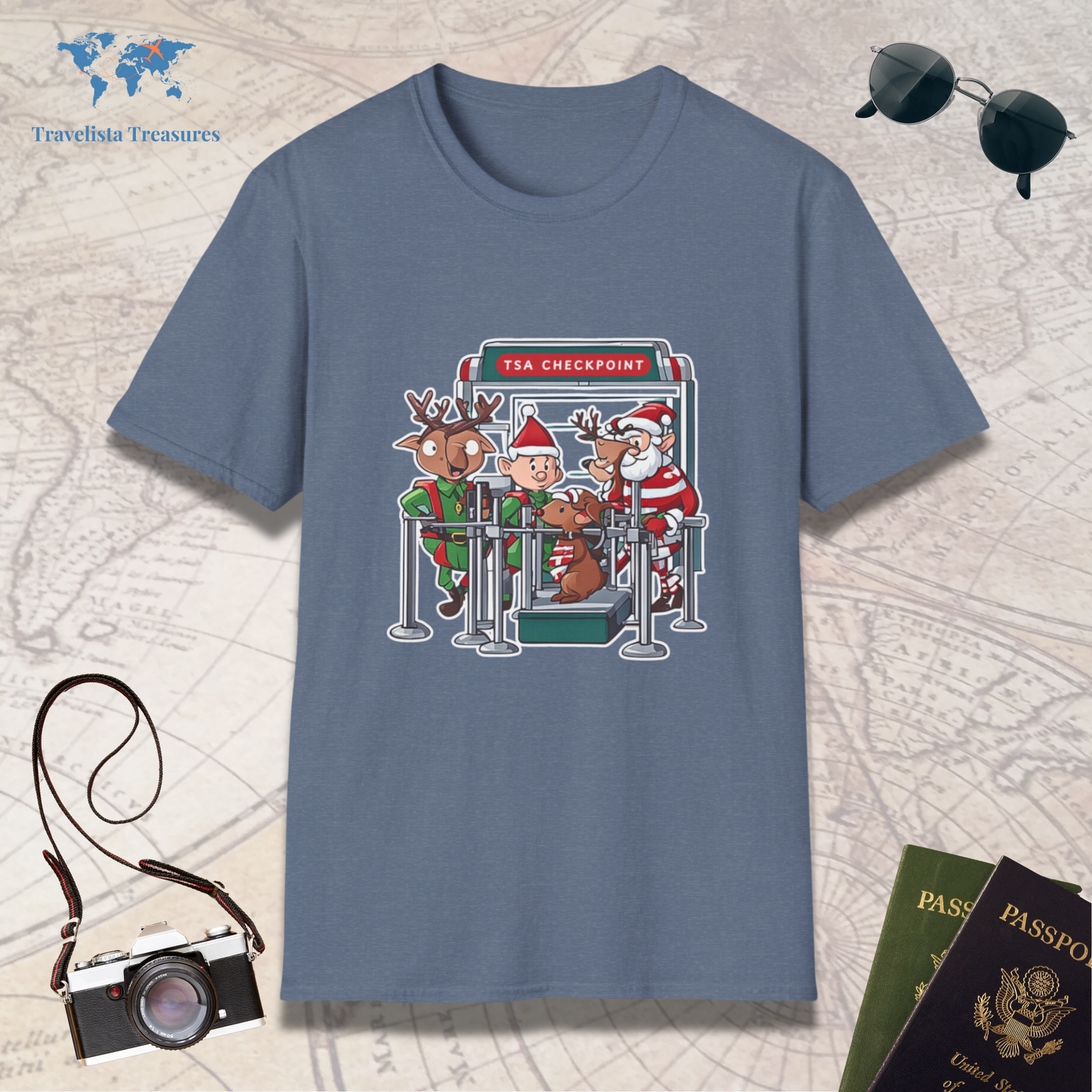 Christmas Elves at TSA Checkpoint T-Shirt