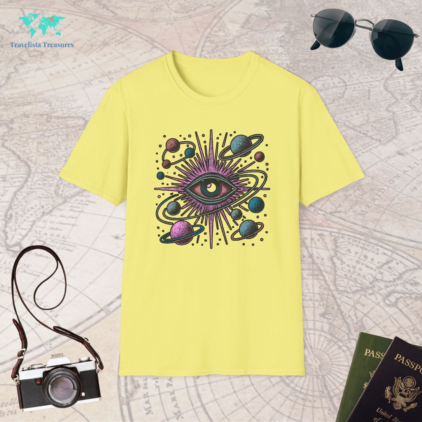 Astrology | Evil Eye Techno T-Shirt