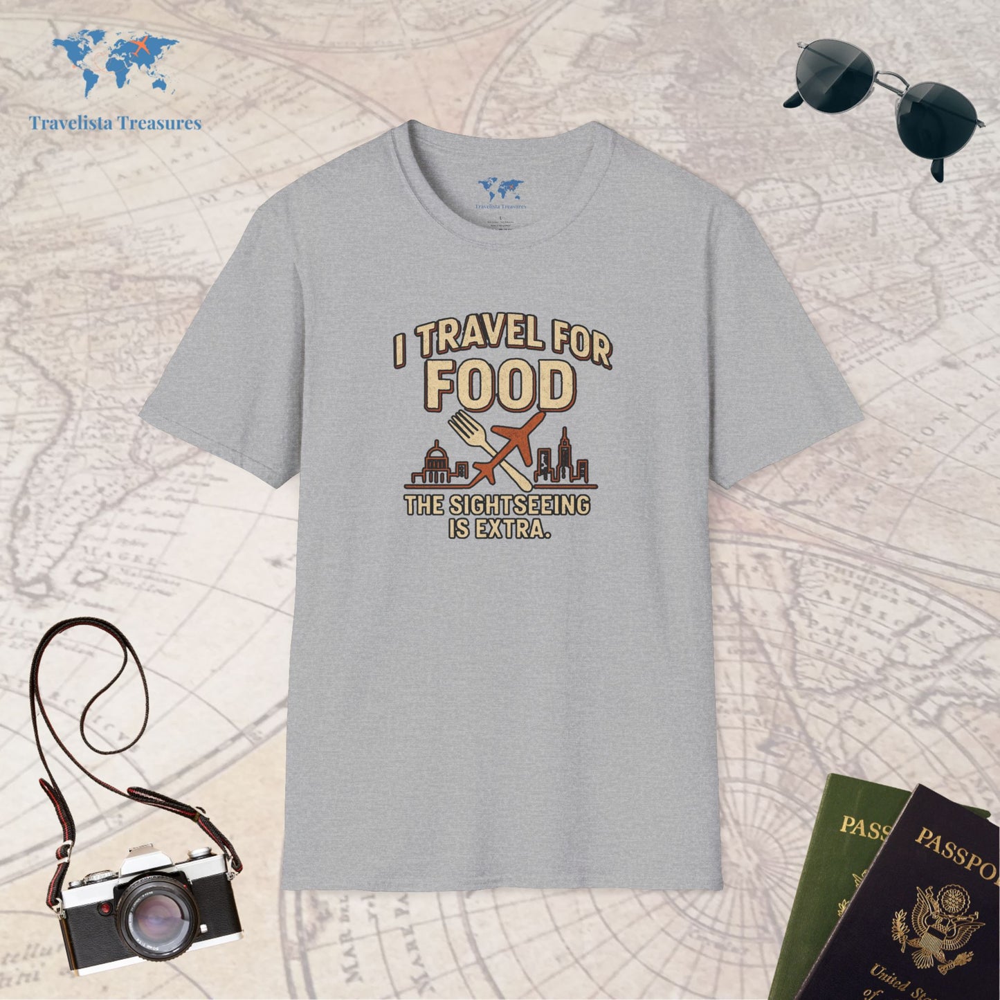 Travel for Food T-Shirt