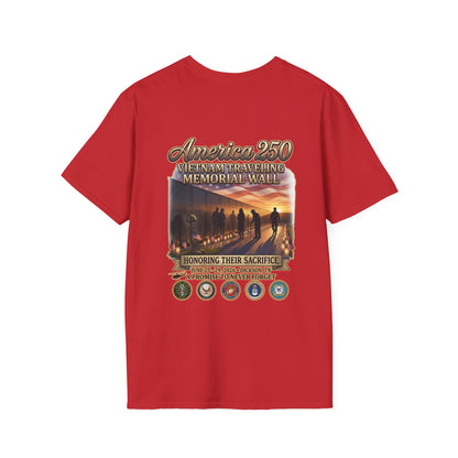 America 250 Vietnam Traveling Memorial Wall T‑Shirt