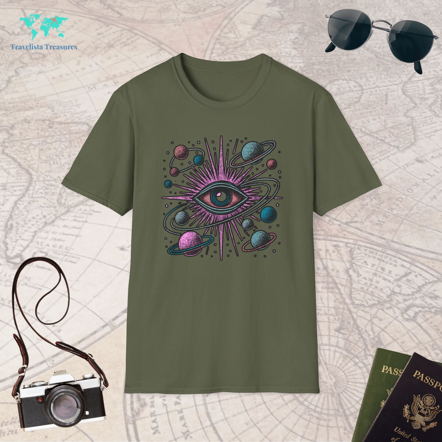 Astrology | Evil Eye Techno T-Shirt