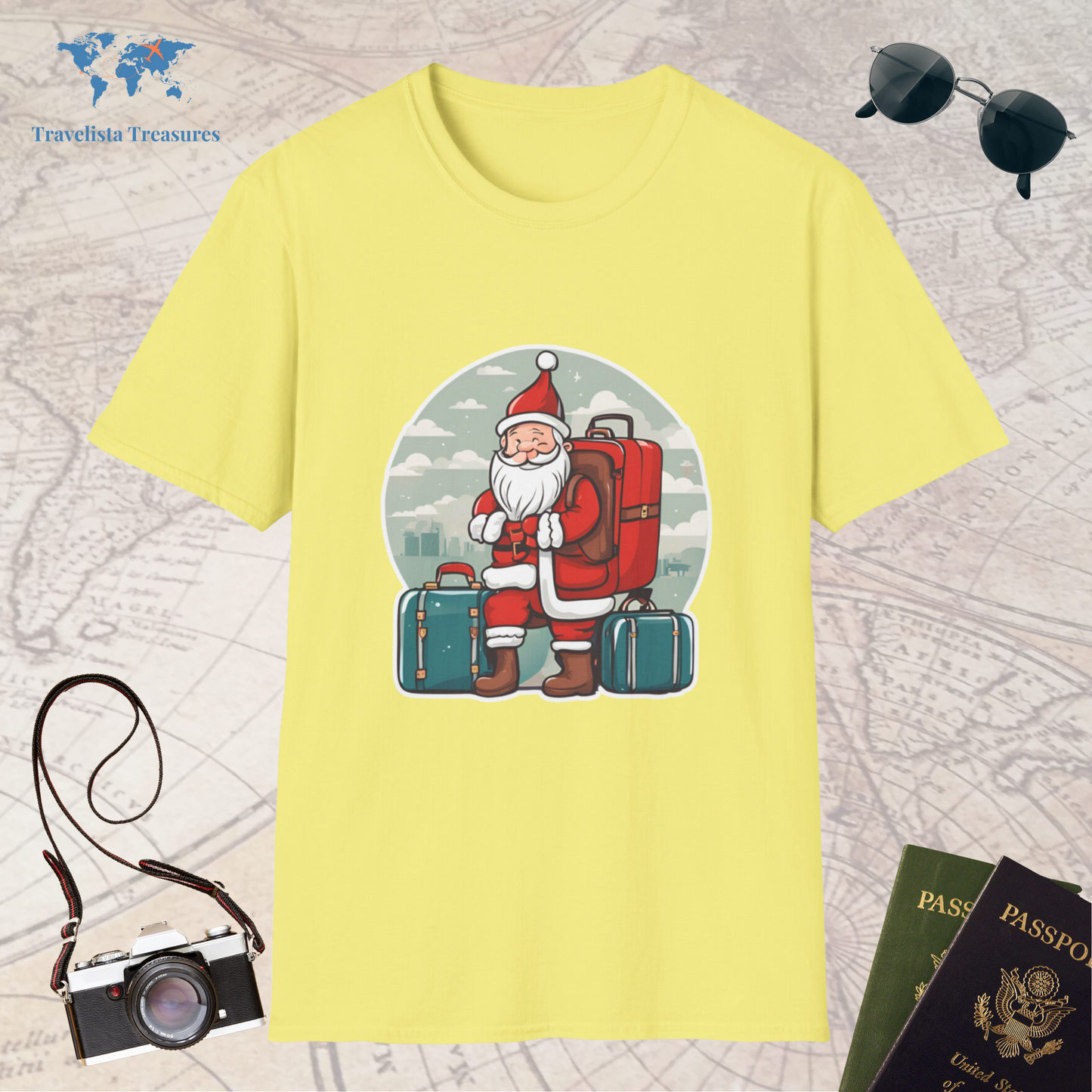 Santa at the Airport T-Shirt