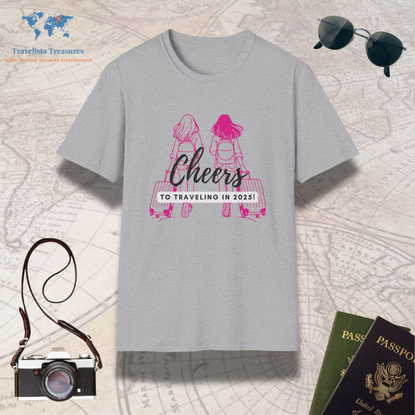 Cheers to traveling  T-Shirt