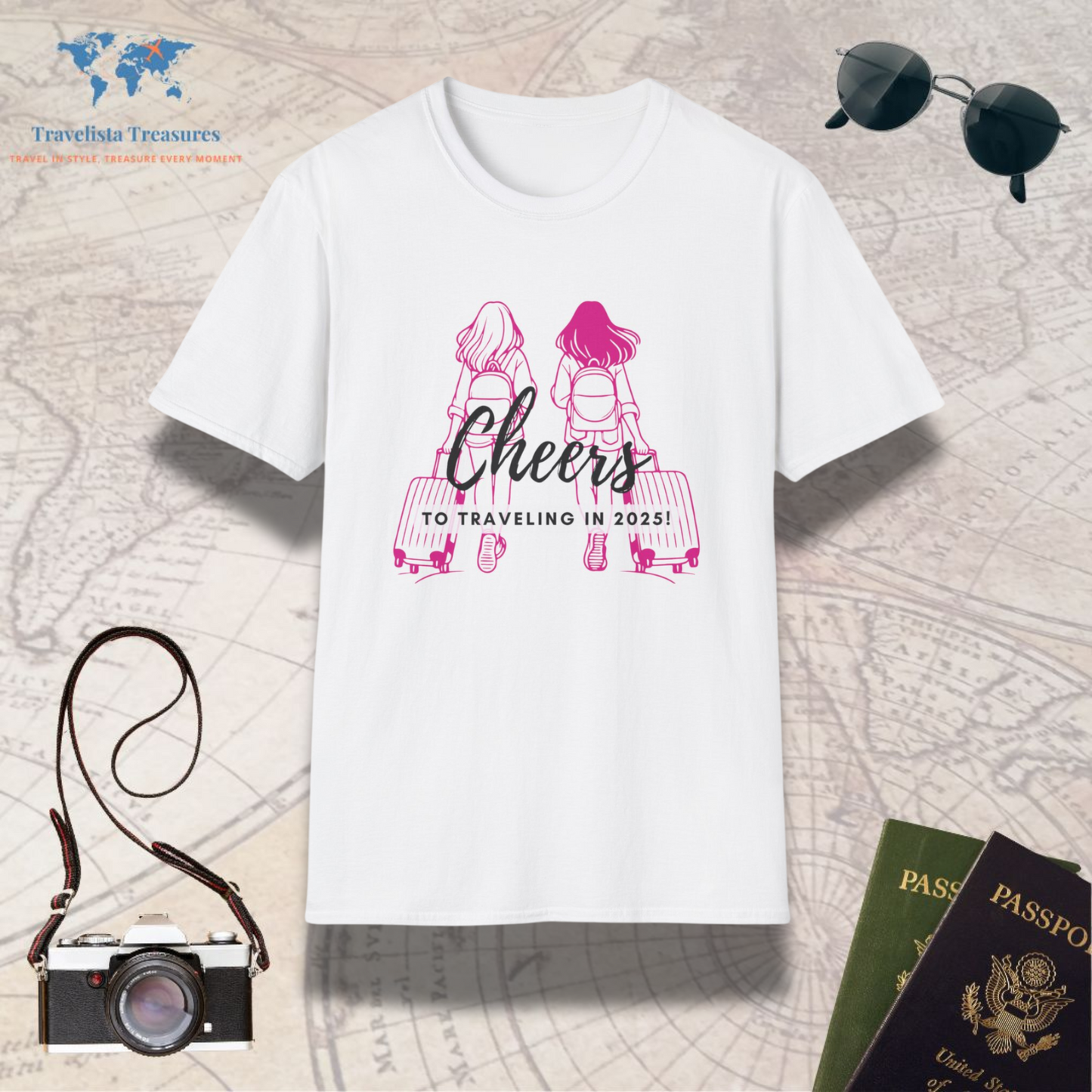 Cheers to traveling  T-Shirt