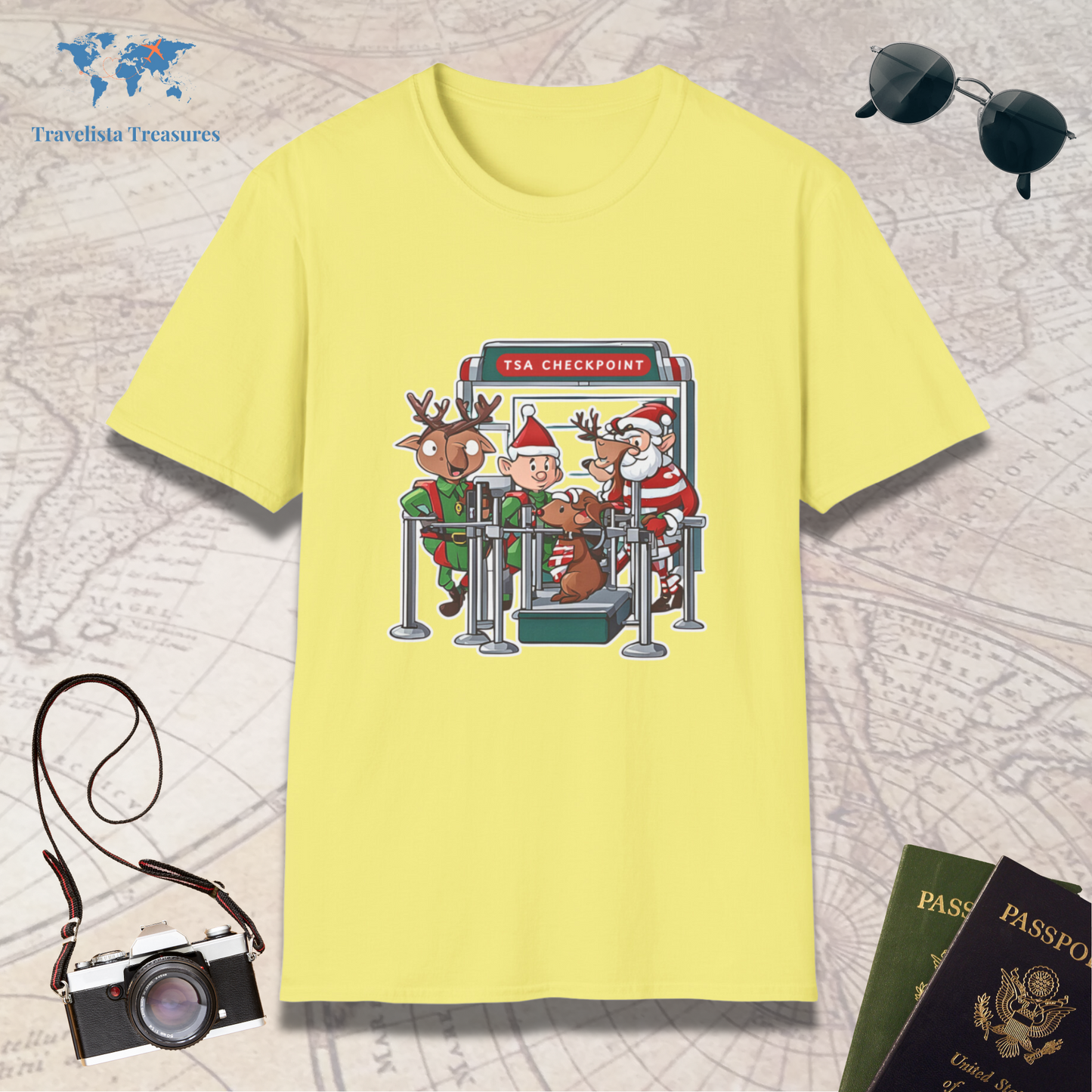 Christmas Elves at TSA Checkpoint T-Shirt