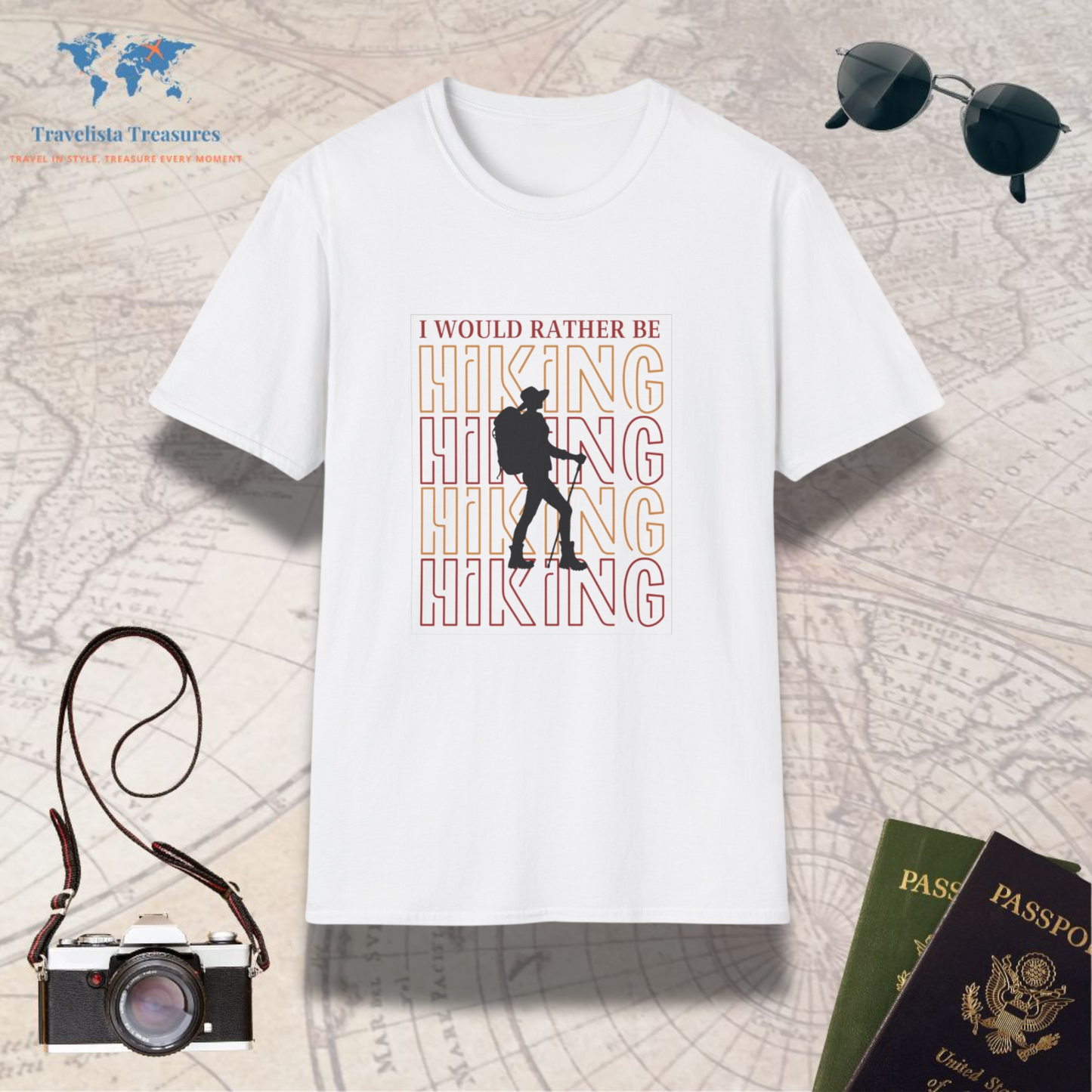 I Would Rather be Hiking T-Shirt
